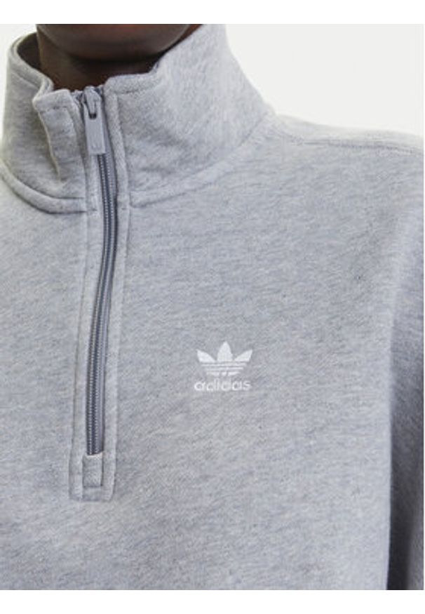 Adidas - adidas Bluza Essentials French Terry IY9681 Szary Oversize. Kolor: szary. Materiał: bawełna