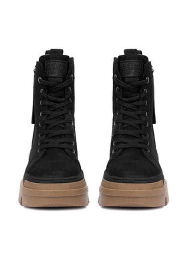 G-Star RAW - G-Star Raw Trzewiki CEO-WI16-PATTRICK-01 Czarny. Kolor: czarny. Materiał: zamsz, skóra