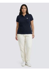 Big-Star - Spodnie damskie dresowe białe Fonia 100. Okazja: na spacer, na co dzień. Kolor: biały. Materiał: dresówka. Typ sukienki: sportowe. Styl: casual, sportowy #6