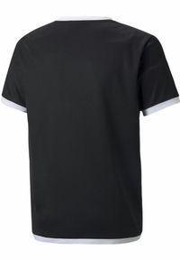 Koszulka dla dzieci Puma teamLIGA Jersey Junior. Kolor: biały, wielokolorowy, czarny. Materiał: jersey