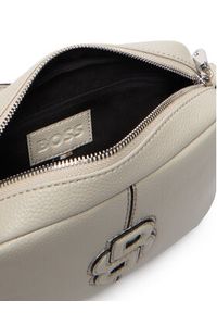 BOSS Torebka Anett New Crossbody 50557914 Szary. Kolor: szary. Materiał: skórzane #2