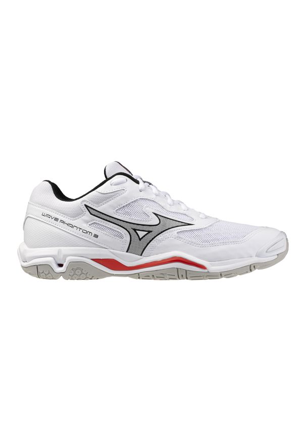 Buty halowe Mizuno Wave Phantom. Kolor: czarny, wielokolorowy, biały. Model: Mizuno Wave. Sport: piłka ręczna
