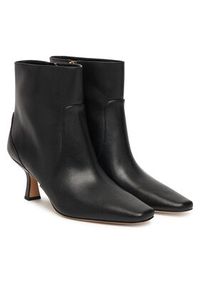Coach Botki Sculpted C CBP25 Czarny. Kolor: czarny. Materiał: skóra #5