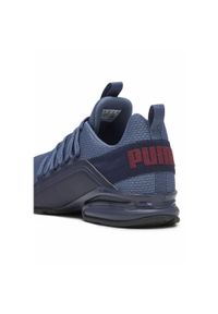 Puma - Buty do biegania męskie PUMA Axelion Refresh. Zapięcie: sznurówki. Kolor: niebieski. Szerokość cholewki: normalna