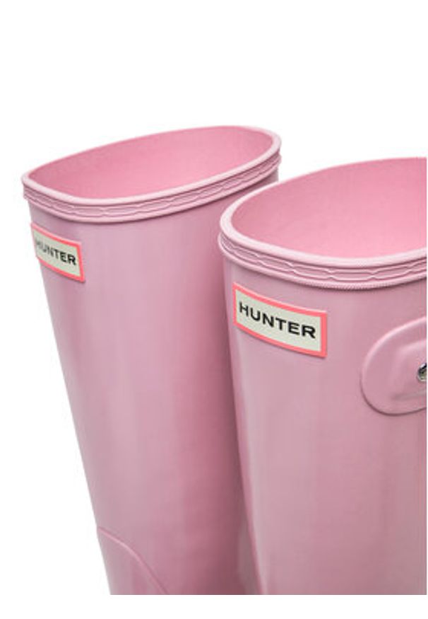 Hunter Kalosze WFT1000RGL Różowy. Kolor: różowy. Materiał: syntetyk