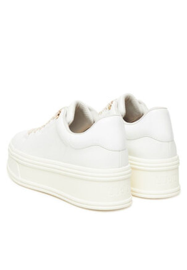 Liu Jo Sneakersy Selma 16 BF5039 PX532 Biały. Kolor: biały. Materiał: skóra