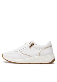 Geox Sneakersy D Cristael D45MXE 00085 C1000 Biały. Kolor: biały. Materiał: skóra #3