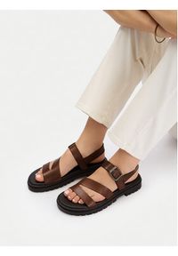 G-Star RAW - G-Star Raw Sandały CEO-WI34-23568-01 Brązowy. Kolor: brązowy. Materiał: skóra #4