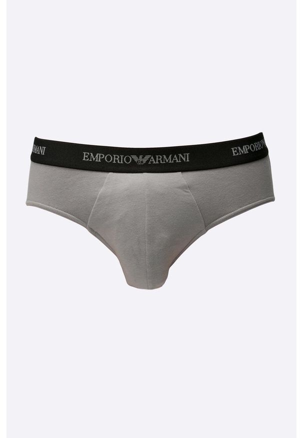 Emporio Armani Underwear - Slipy (2 pack). Kolor: czarny