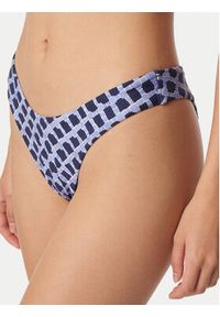 Seafolly Dół od bikini Marseille 40707-301 Granatowy. Kolor: niebieski. Materiał: syntetyk #4