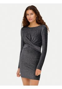 only - ONLY Sukienka koktajlowa Rich 15360278 Szary Regular Fit. Kolor: szary. Materiał: syntetyk. Styl: wizytowy #1