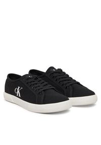 Calvin Klein Jeans Tenisówki Ess Vulc Low Cv Mg Wn YW0YW01762 Czarny. Kolor: czarny. Materiał: materiał #6