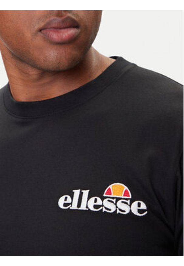 Ellesse T-Shirt Voodoo SHB06835 Czarny Regular Fit. Kolor: czarny. Materiał: bawełna