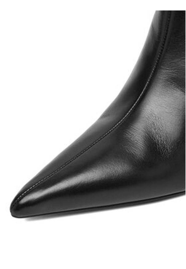 Gino Rossi Botki EO-TANYA-121972 Czarny. Kolor: czarny. Materiał: skóra