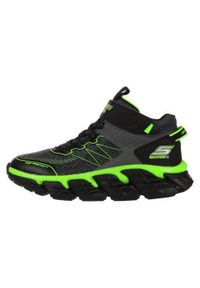 skechers - Buty zimowe chłopięce, Tech-Grip - High-Surge. Kolor: czarny. Materiał: materiał, syntetyk. Sezon: zima. Styl: sportowy. Model: Skechers Sport. Sport: turystyka piesza #2
