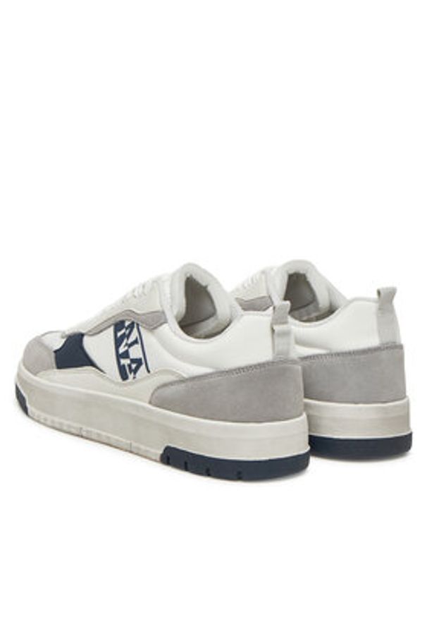 Napapijri Sneakersy Dust NP0A4IQY Biały. Kolor: biały. Materiał: skóra