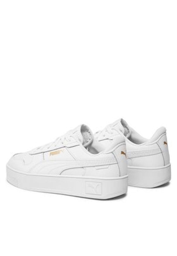 Puma Sneakersy Carina Street 389390 01 Biały. Kolor: biały. Materiał: skóra