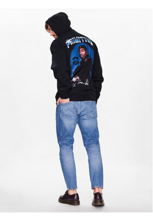 Primitive Bluza 2Pac P14395 Czarny Regular Fit. Kolor: czarny. Materiał: syntetyk