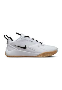 Buty halowe Nike Air Zoom Hyperace 3. Kolor: beżowy, biały, wielokolorowy. Model: Nike Zoom. Sport: siatkówka, turystyka piesza