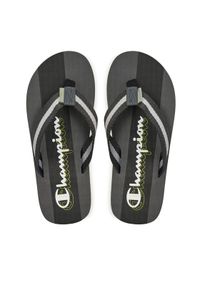 Champion Japonki Web Evo Flip Flop Slipper S22044-CHA-KK015 Czarny. Kolor: czarny. Materiał: materiał