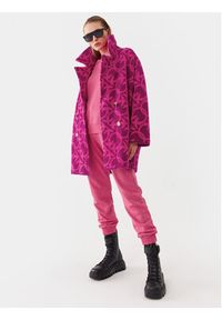 Pinko Płaszcz przejściowy 101573 A116 Różowy Regular Fit. Kolor: różowy. Materiał: syntetyk #5