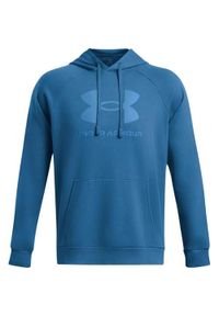 Bluza sportowa męska Under Armour Rival. Typ kołnierza: kaptur. Kolor: niebieski