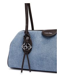 Calvin Klein Torebka Emblem Trio Denim Shoulder Bag LV04F3830G Niebieski. Kolor: niebieski #4