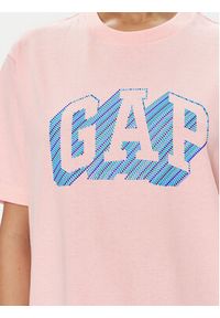 GAP - Gap T-Shirt 664011-00 Różowy Regular Fit. Kolor: różowy. Materiał: bawełna #4