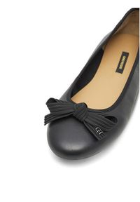 Gino Rossi Baleriny COZY-HS001-1-2 Czarny. Kolor: czarny. Materiał: skóra