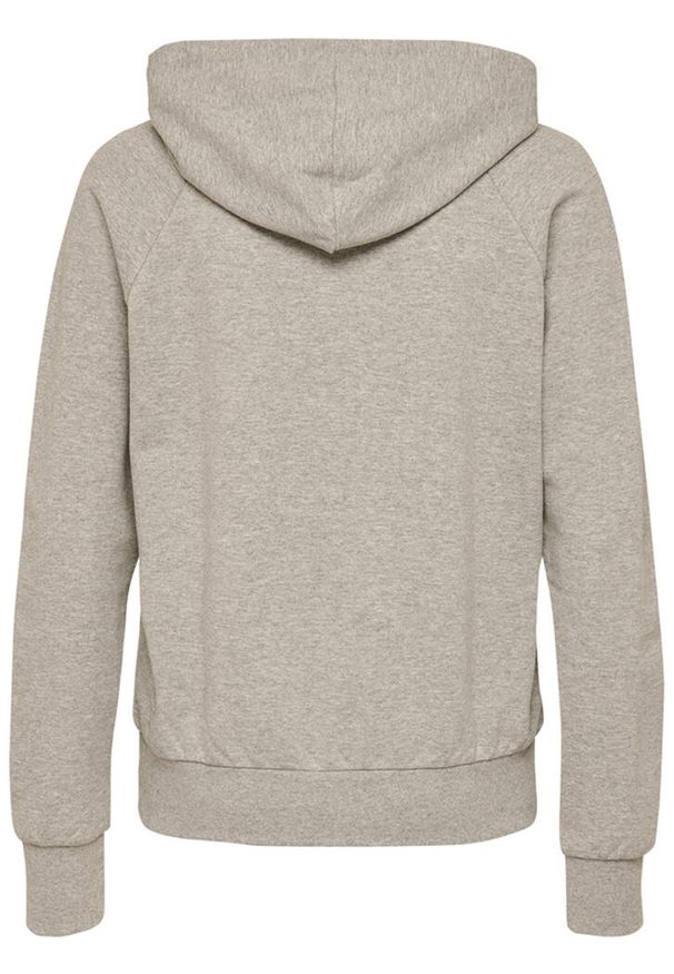Bluza fitness damska Hummel hmlnoni z kapturem. Typ kołnierza: kaptur. Kolor: szary. Sport: fitness