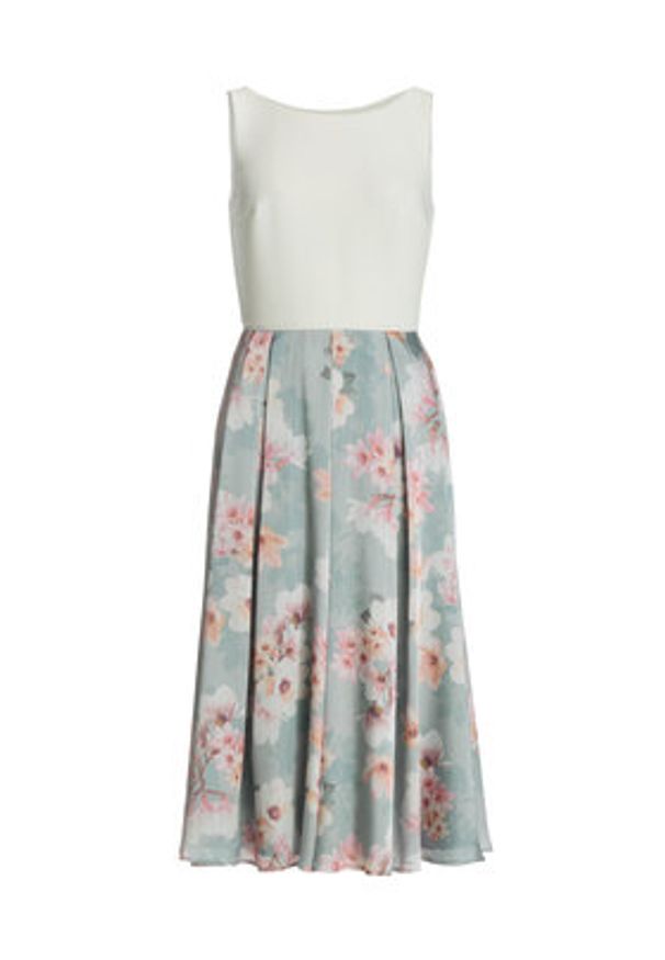 Swing Sukienka koktajlowa 5AK14200 Błękitny Regular Fit. Kolor: niebieski. Materiał: syntetyk. Styl: wizytowy