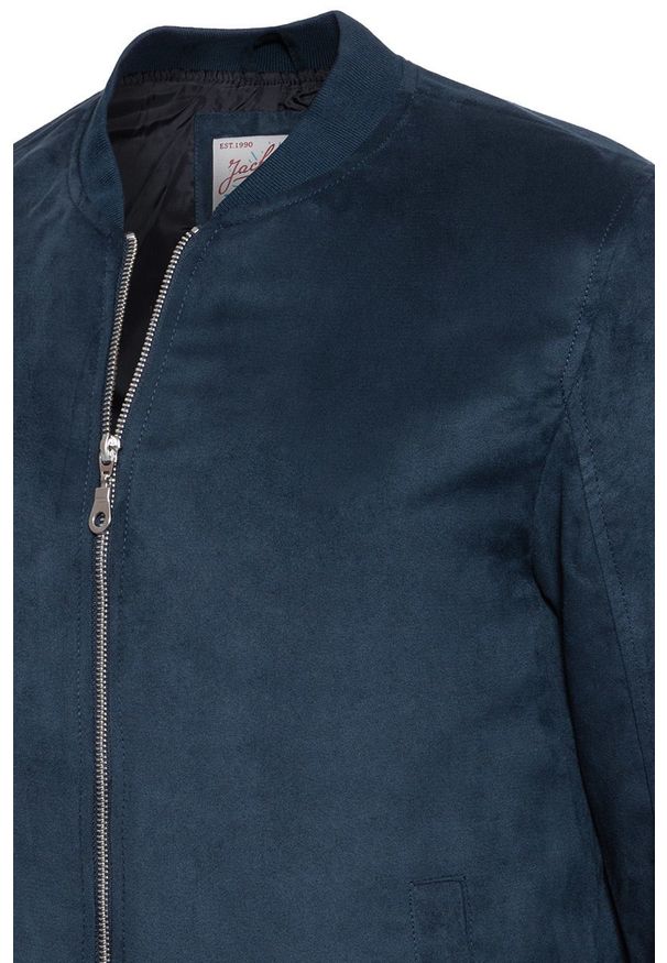Jack & Jones - KURTKA JACK & JONES JORHOWARD BOMBER JACKET ECLIPSE 12117822. Materiał: materiał. Wzór: gładki