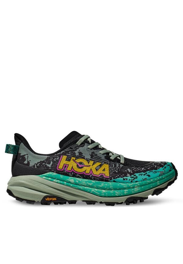 HOKA - Hoka Buty do biegania Speedgoat 6 1147811 Czarny. Kolor: czarny. Materiał: materiał