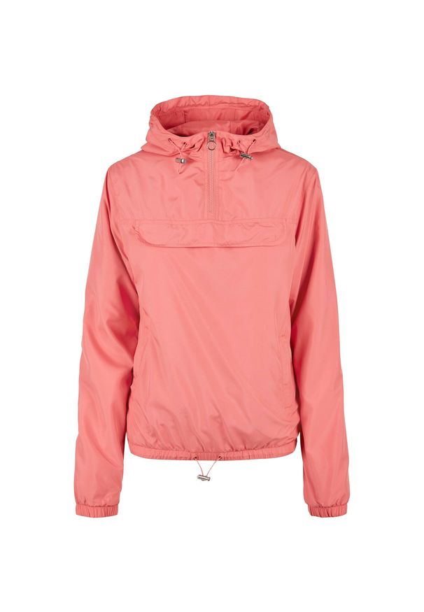 Damska kurtka wodoodporna Urban Classics Basics. Kolor: różowy