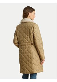 Lauren Ralph Lauren - LAUREN RALPH LAUREN Kurtka puchowa 297P04107001 Beżowy Regular Fit. Kolor: beżowy. Materiał: syntetyk #5