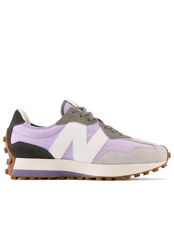 Buty New Balance WS327TA - multikolor. Zapięcie: sznurówki. Kolor: wielokolorowy. Materiał: zamsz, skóra, materiał, syntetyk, guma. Szerokość cholewki: normalna