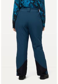 ULLA POPKEN - Damskie Spodnie funkcyjne HYPRAR wodoodporne zapięcie na rzep. Kolekcja: plus size. Kolor: turkusowy, niebieski, wielokolorowy. Materiał: poliester, materiał, elastan. Sezon: zima. Sport: narciarstwo #2