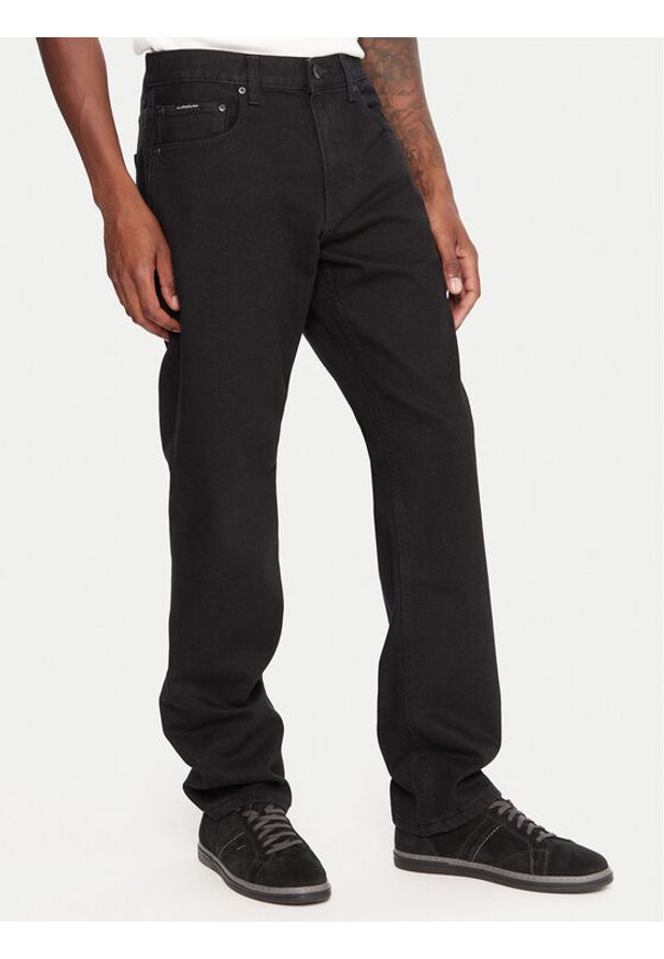 Quiksilver Jeansy Modern Wave EQYDP03496 Czarny Regular Fit. Kolor: czarny
