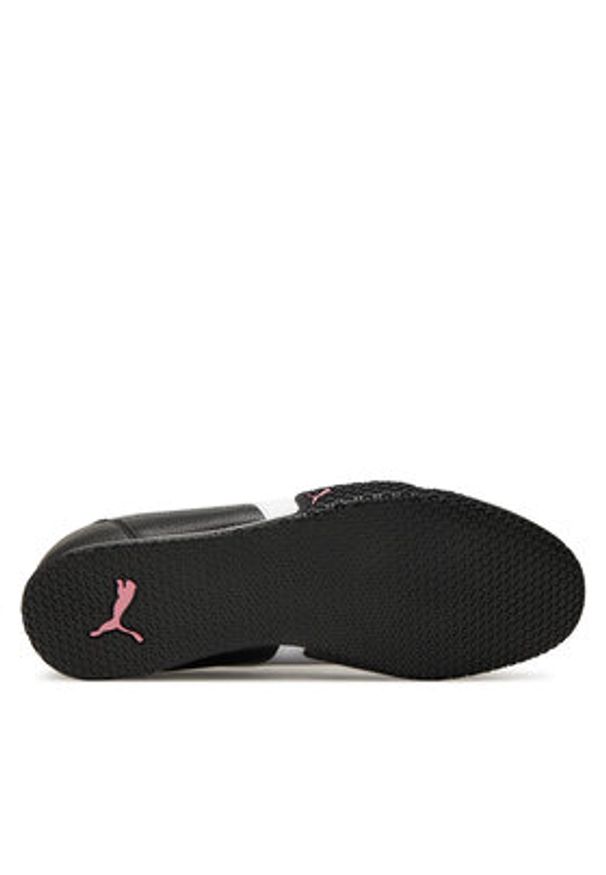 Puma Sneakersy BELLA DONNA L 402672 03 Czarny. Kolor: czarny. Materiał: skóra