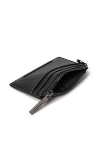 Calvin Klein Mały Portfel Męski Modern Bar Cardholder 4Cc W/Zip K50K511670 Czarny. Kolor: czarny