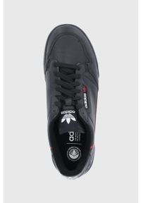 adidas Originals - Buty Continental 80 Vega. Nosek buta: okrągły. Zapięcie: sznurówki. Kolor: czarny. Materiał: guma