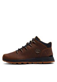 Timberland Trzewiki Sprint Trekker Mid TB0A67TG9431 Brązowy. Kolor: brązowy. Materiał: skóra. Sport: bieganie