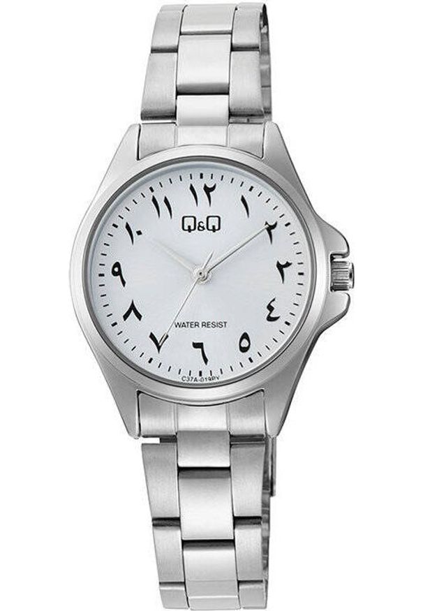 Zegarek Q&Q Zegarek C37A-019P Damski Klasyczny Srebrny 30M .. Kolor: srebrny. Styl: klasyczny