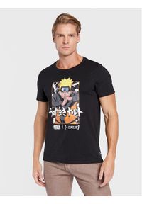 CapsLab - Capslab T-Shirt Naruto CL/NS/1/TSC/NAR Czarny Regular Fit. Kolor: czarny. Materiał: bawełna