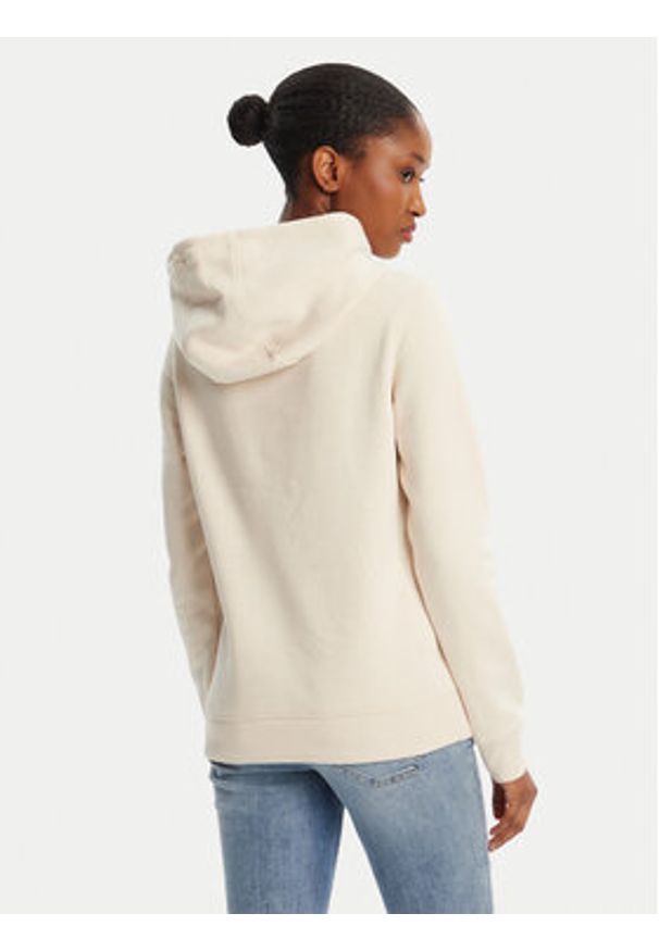 Tommy Jeans Bluza Flag DW0DW19958 Beżowy Regular Fit. Kolor: beżowy. Materiał: bawełna