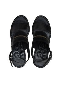 Replay - REPLAY Espadryle GWP4G.000.C0025T Czarny. Kolor: czarny. Materiał: materiał #5