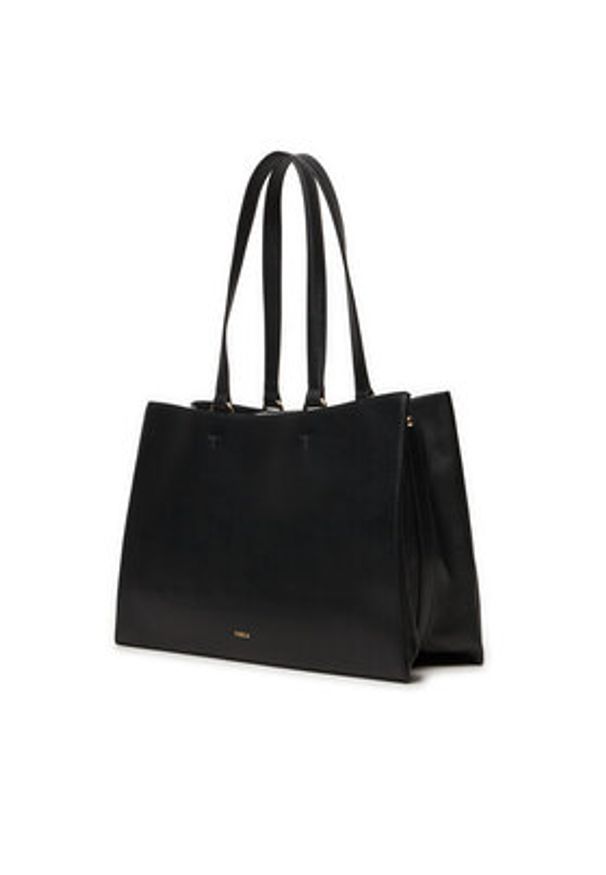 Furla Torebka Nuvola Large WB01371-BX2045-O6000 Czarny. Kolor: czarny. Materiał: skórzane