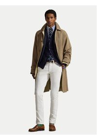 Polo Ralph Lauren Chinosy 710704176055 Biały Slim Fit. Kolor: biały. Materiał: bawełna #5