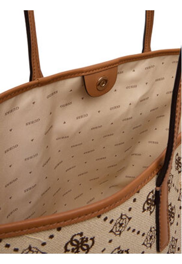 Guess Torebka Neda HWJP96 54240 Beżowy. Kolor: beżowy