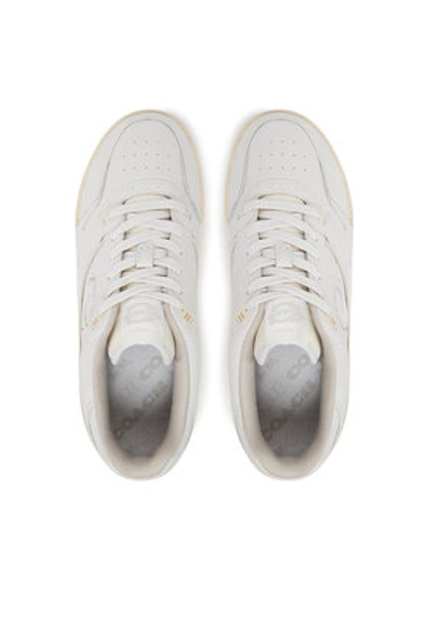 Coach Sneakersy Soho CAQ25 Biały. Kolor: biały. Materiał: skóra